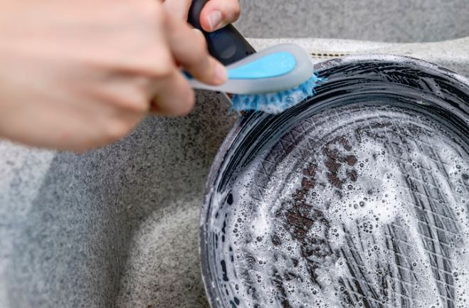 limpieza sartenes acero inoxidable