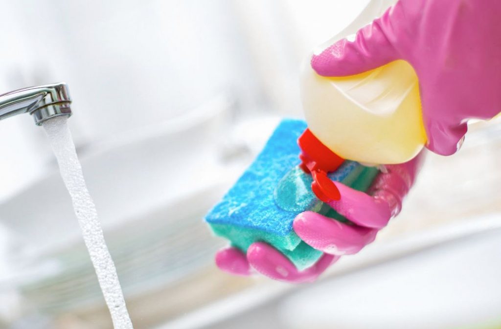 detergente para manchas de oxido