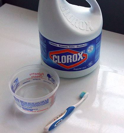 limpiar cepillo de dientes con lejia limpiar cepillo de dientes con lejia