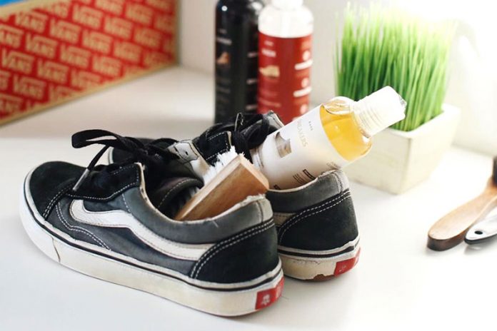 como blanquear suela zapatillas