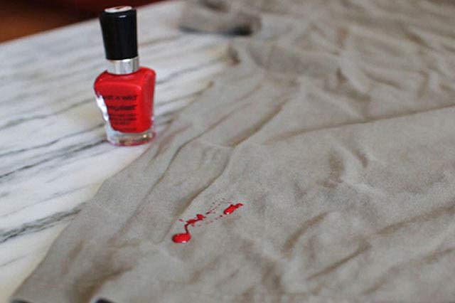 como quitar pintauñas permanente de la ropa como quitar pintauñas permanente de la ropa