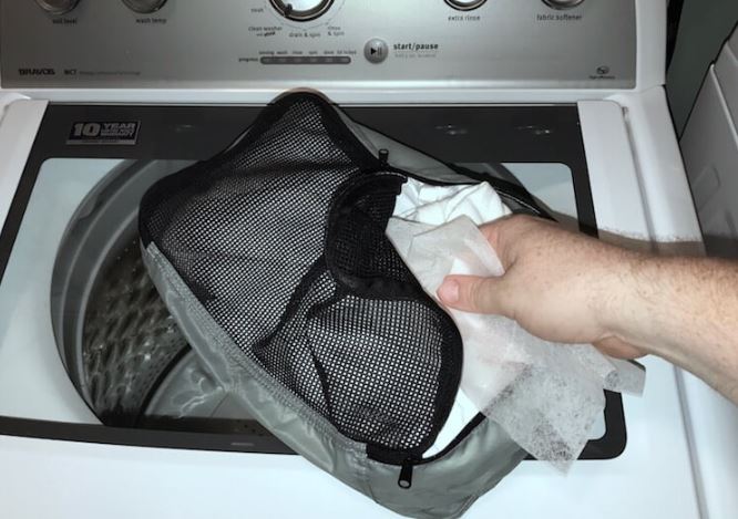 lavar mochila quechua lavadora