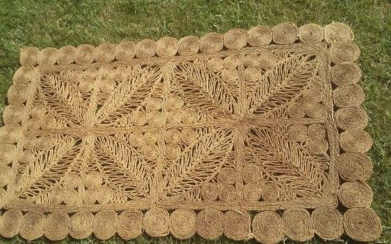 limpiar alfombra de esparto - limpiezapedia