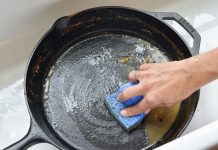 Cómo limpiar una sartén de hierro limpiar una sarten de hierro lodge