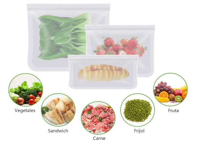 comprar bolsas reutilizables para congelador
