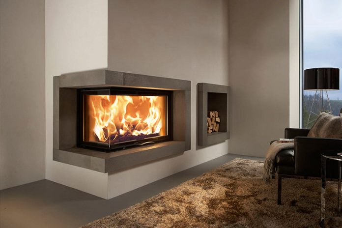 limpiar una chimenea de leña